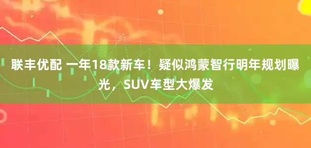联丰优配 一年18款新车！疑似鸿蒙智行明年规划曝光，SUV车型大爆发